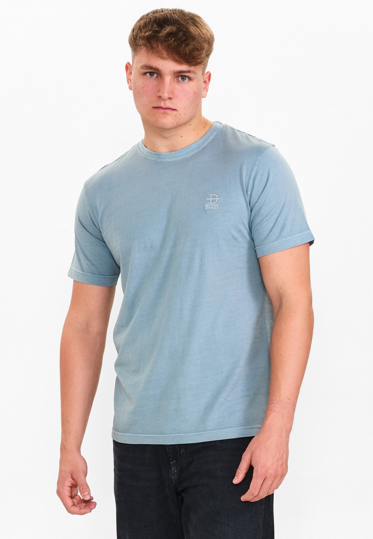 DXNMXRK. Castello T-shirt Mirage Grey