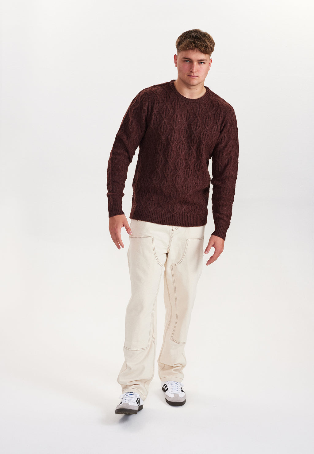 DXNMXRK. DX-Diego Knitwear Dark Brown