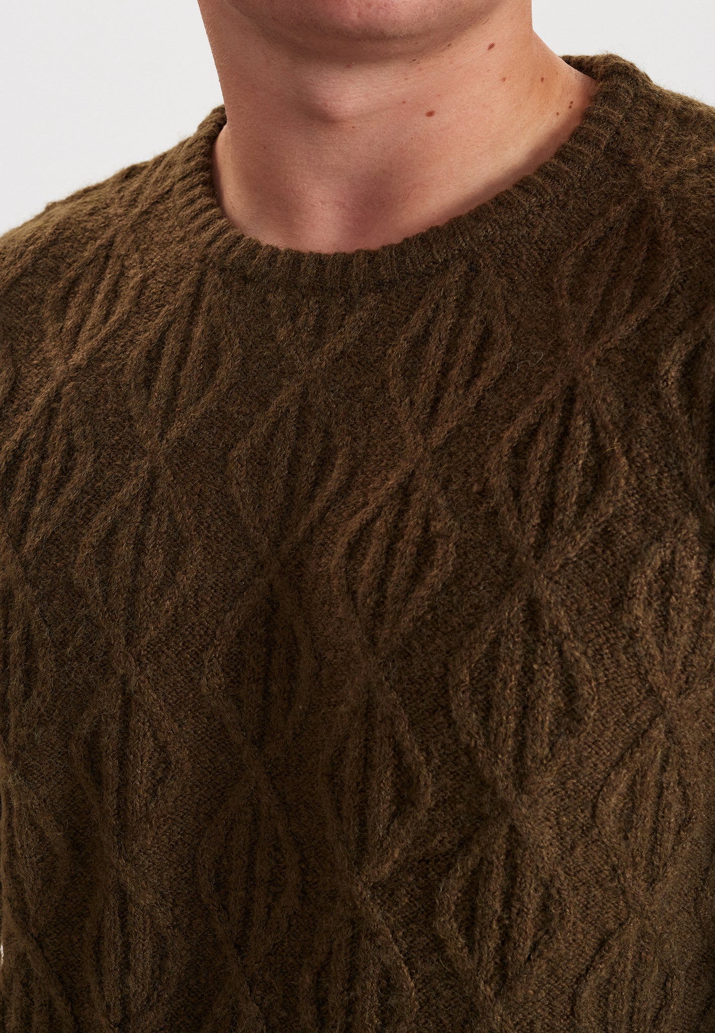 DXNMXRK. DX-Diego Knitwear Olive green