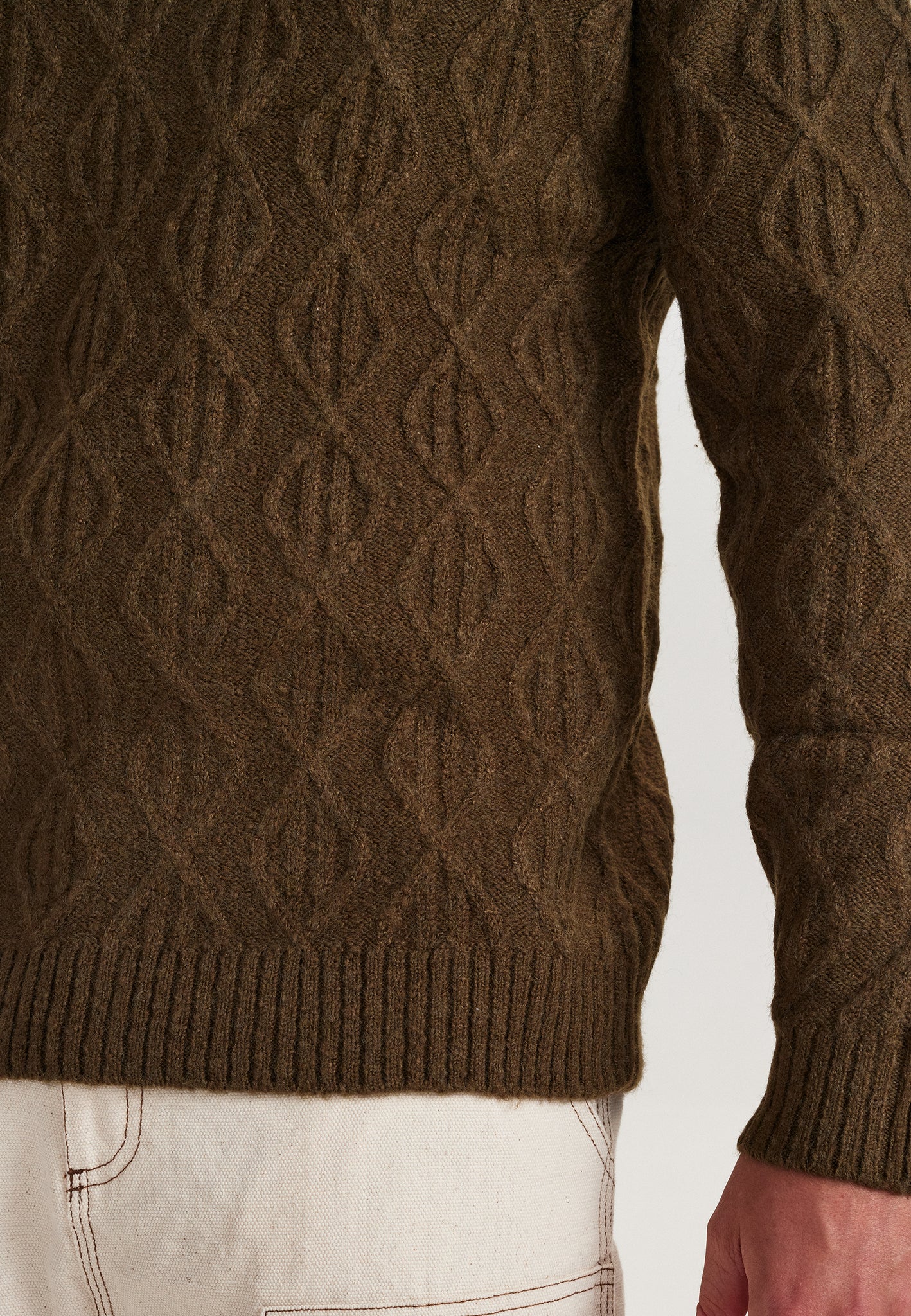 DXNMXRK. DX-Diego Knitwear Olive green