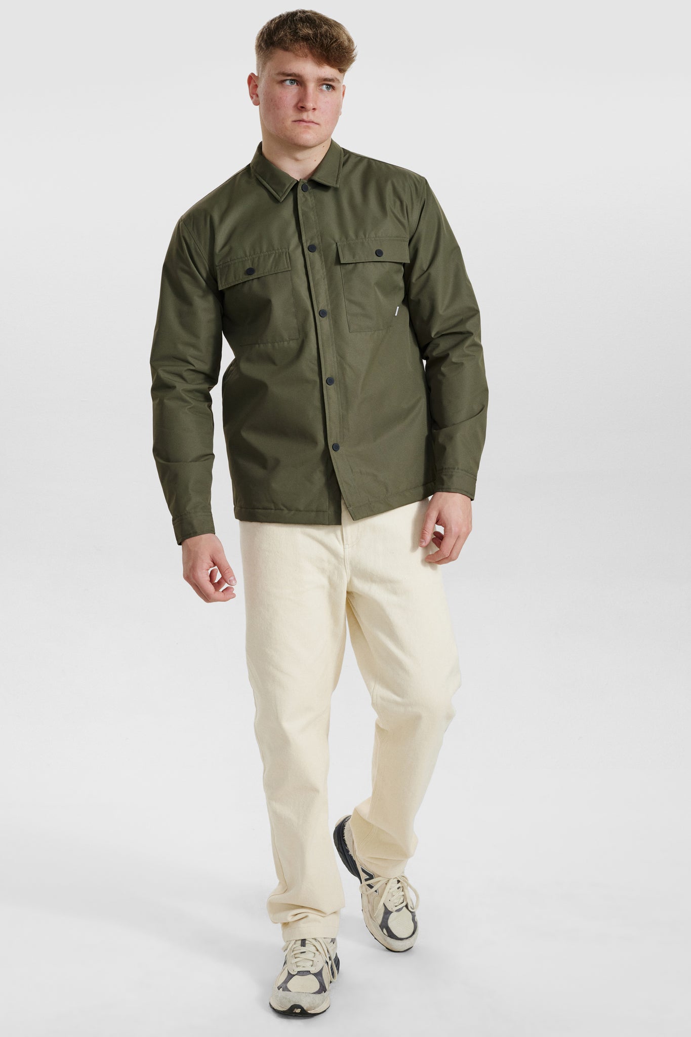 DXNMXRK. DX-Evan Overshirt Army green