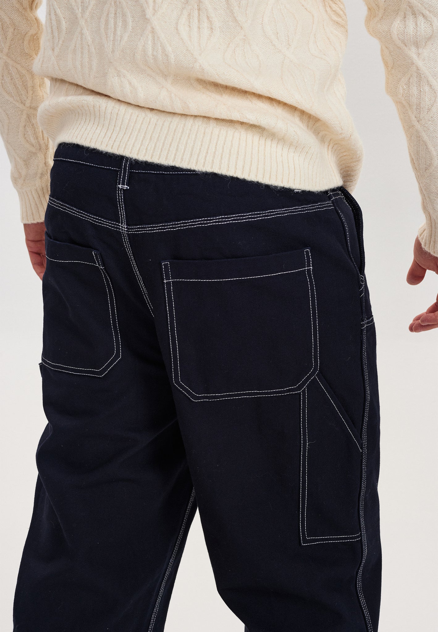 DXNMXRK. DXEastom Pants navy