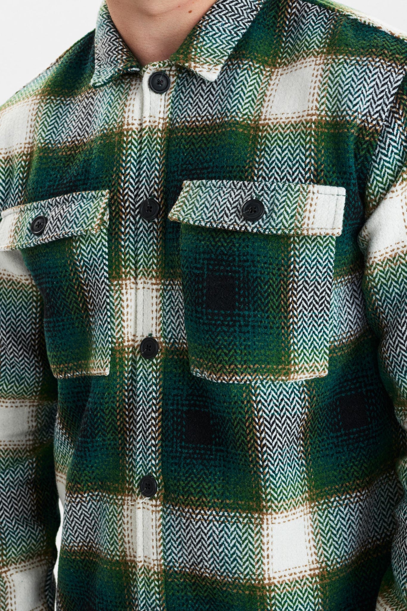 DXNMXRK. DXEbbi Overshirt Green