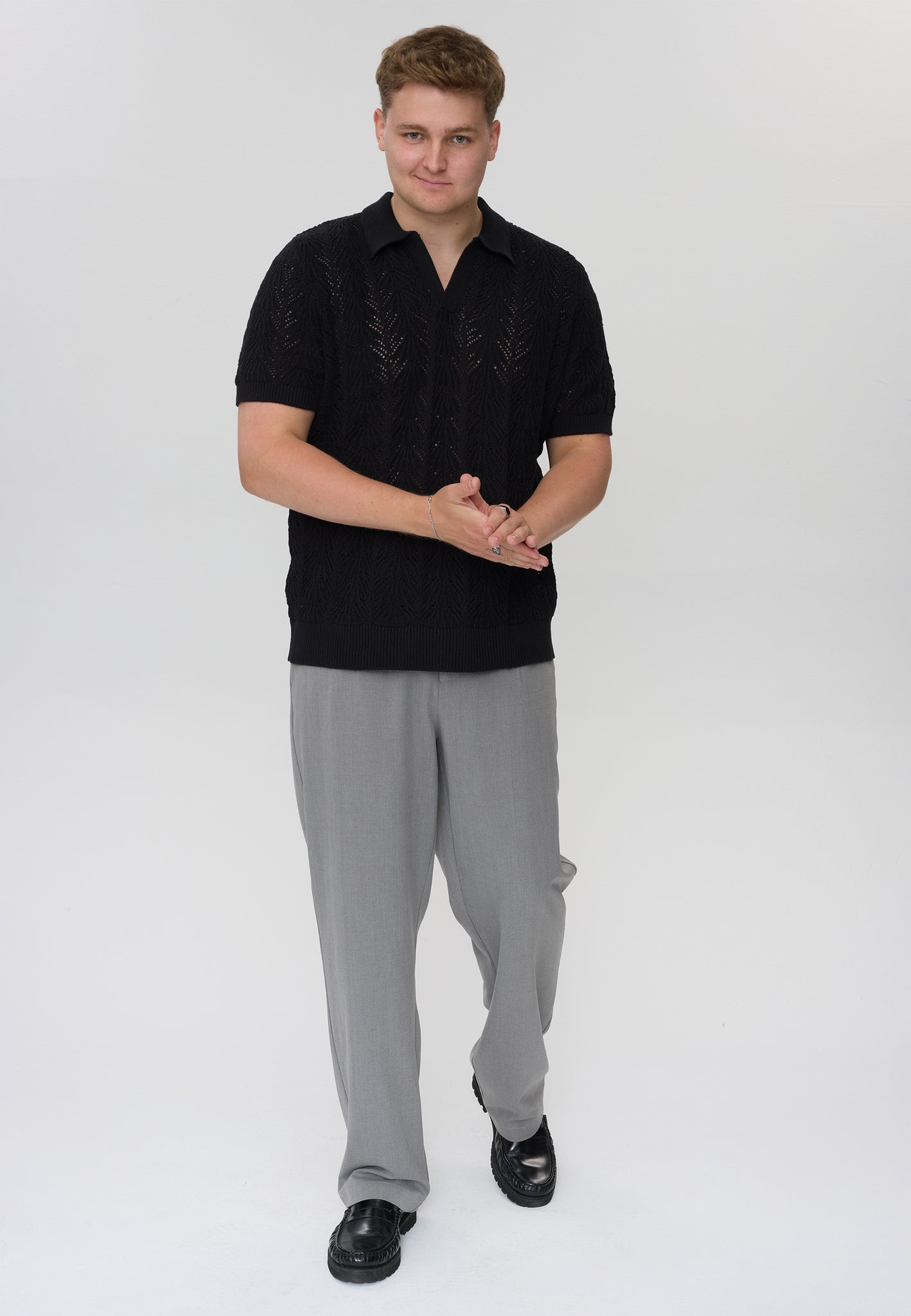 DXNMXRK. DXFane Knitwear Black