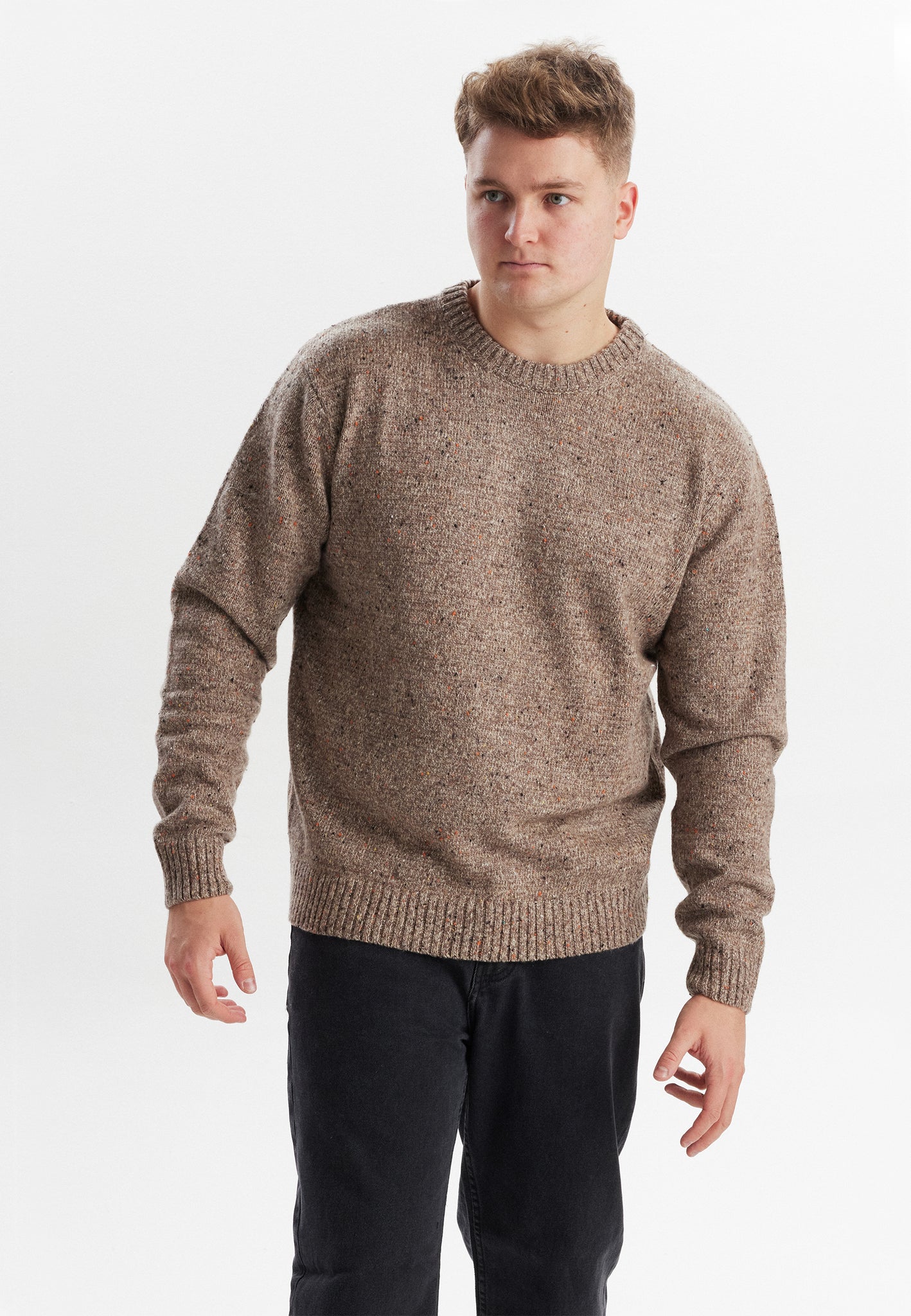 DXNMXRK. DXFolkvar Knitwear Brown