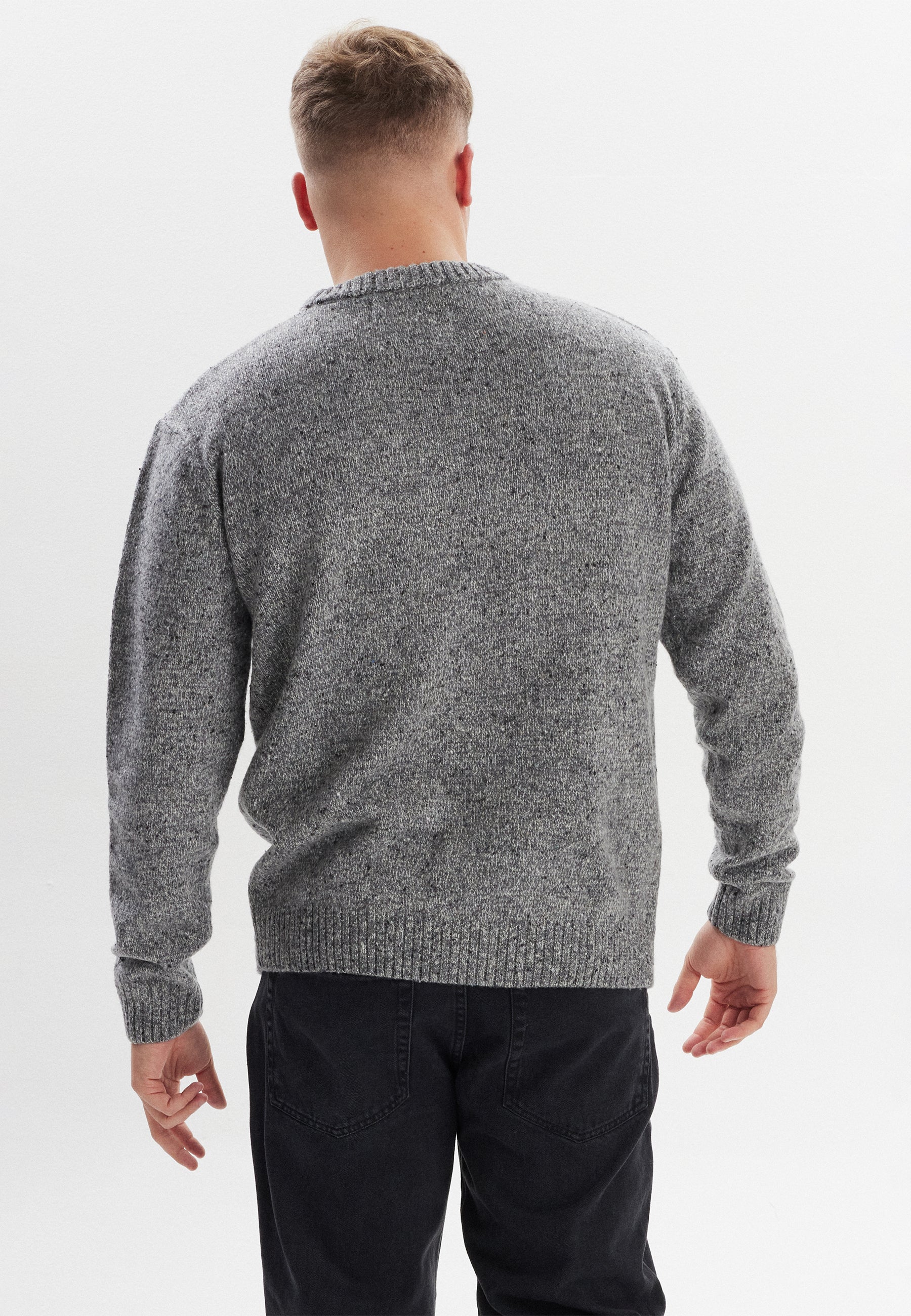 DXNMXRK. DXFolkvar Knitwear Grey