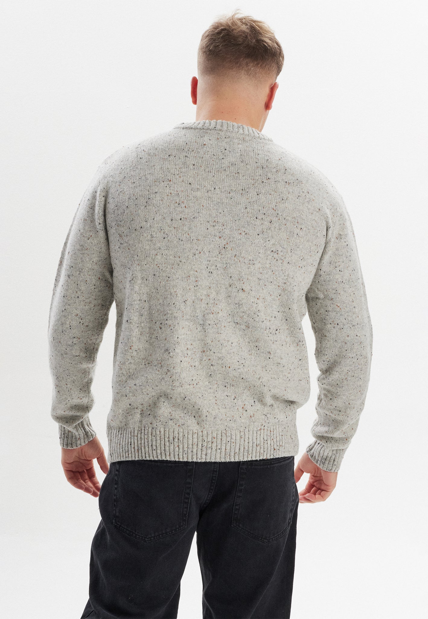 DXNMXRK. DXFolkvar Knitwear light grey