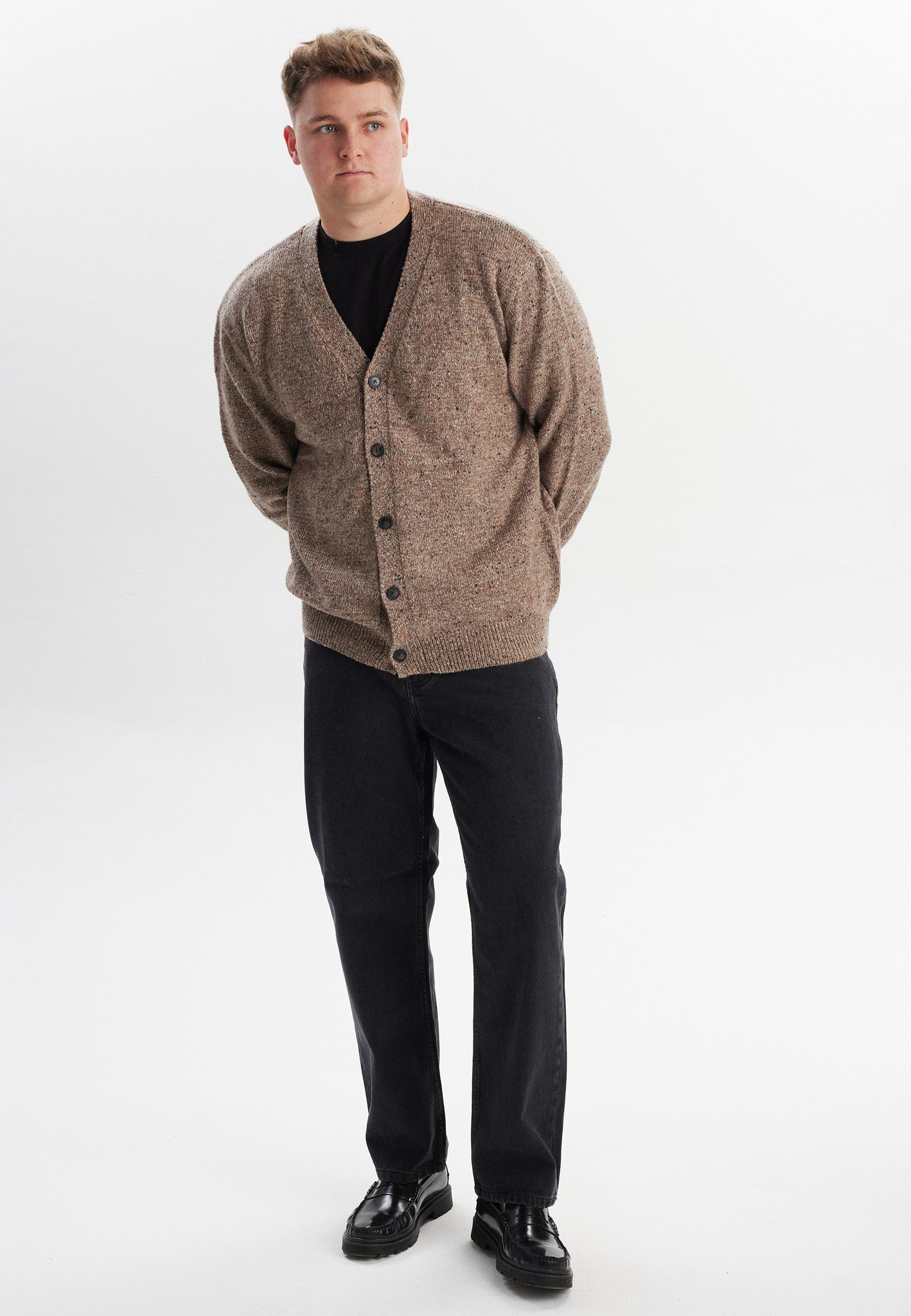 DXNMXRK. DXFranker Knitwear Brown