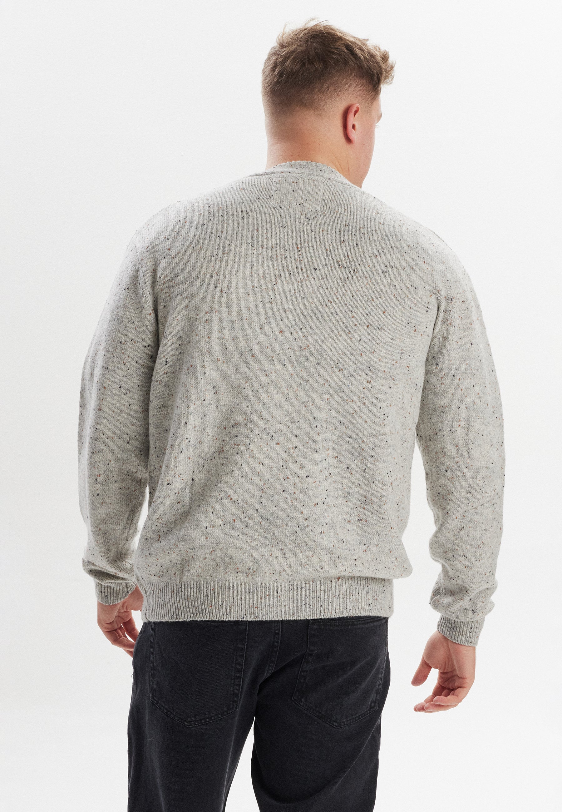 DXNMXRK. DXFranker Knitwear light grey