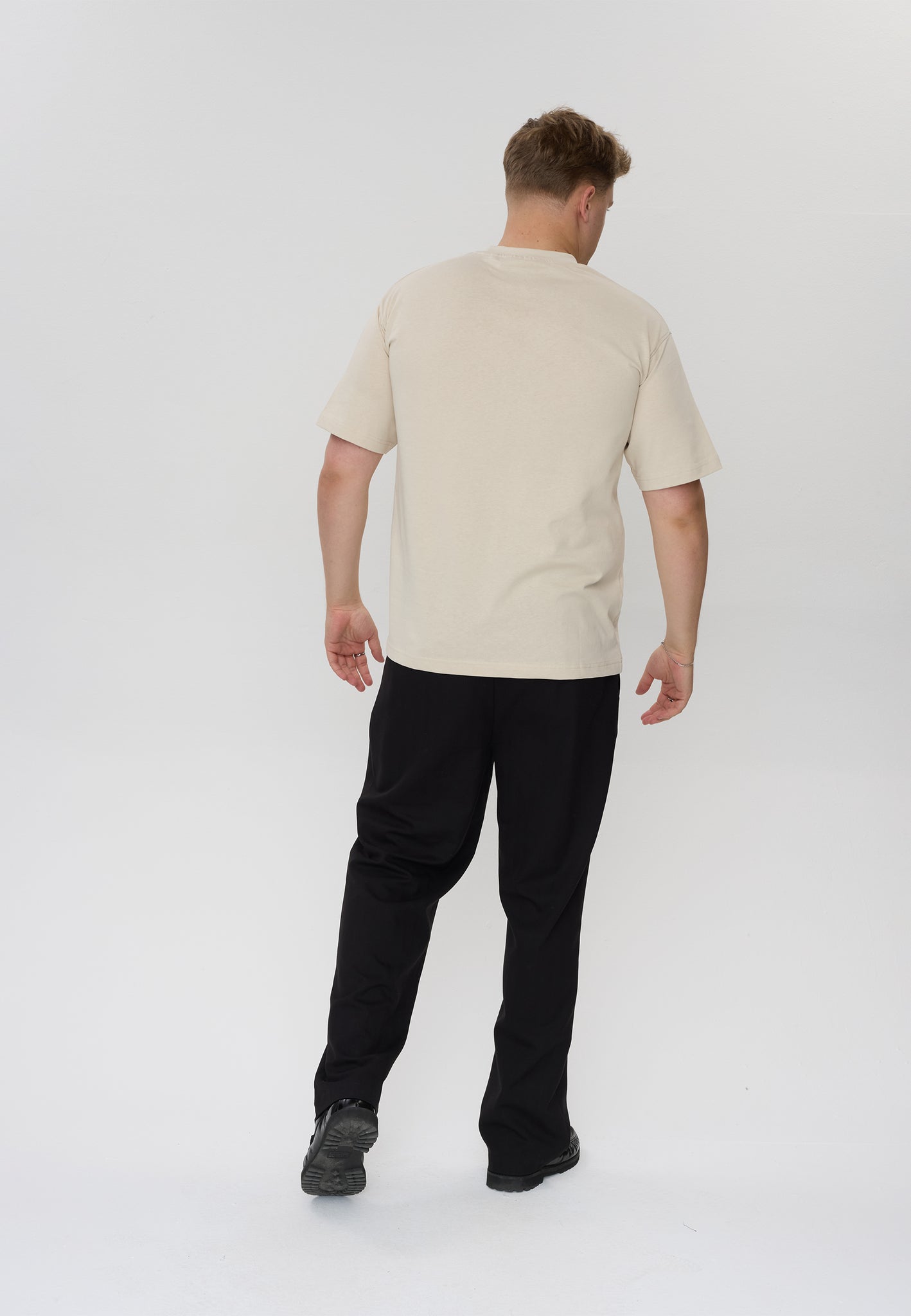 DXNMXRK. DXGalal T-shirt Beige