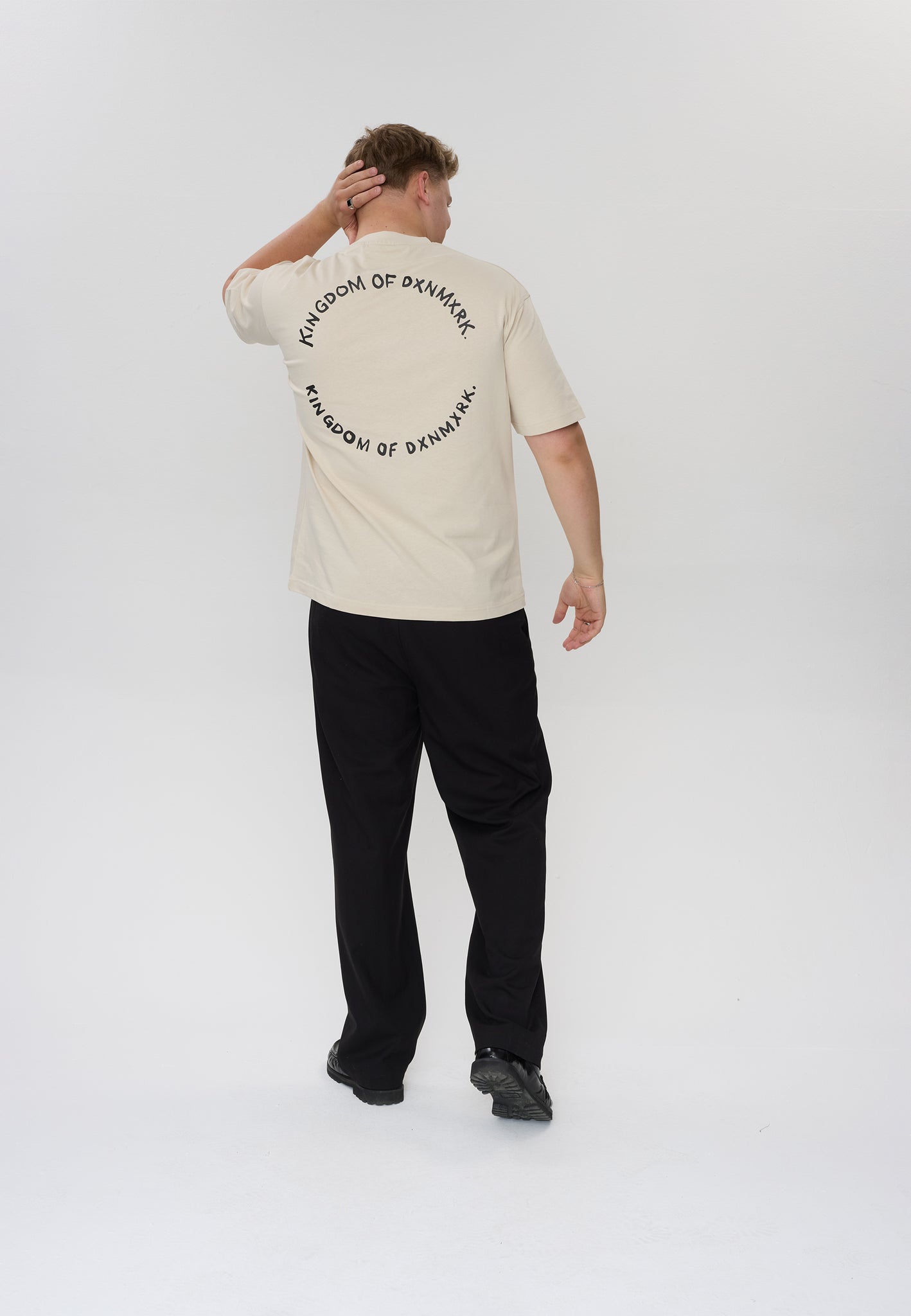 DXNMXRK. DXGandalf T-shirt Beige