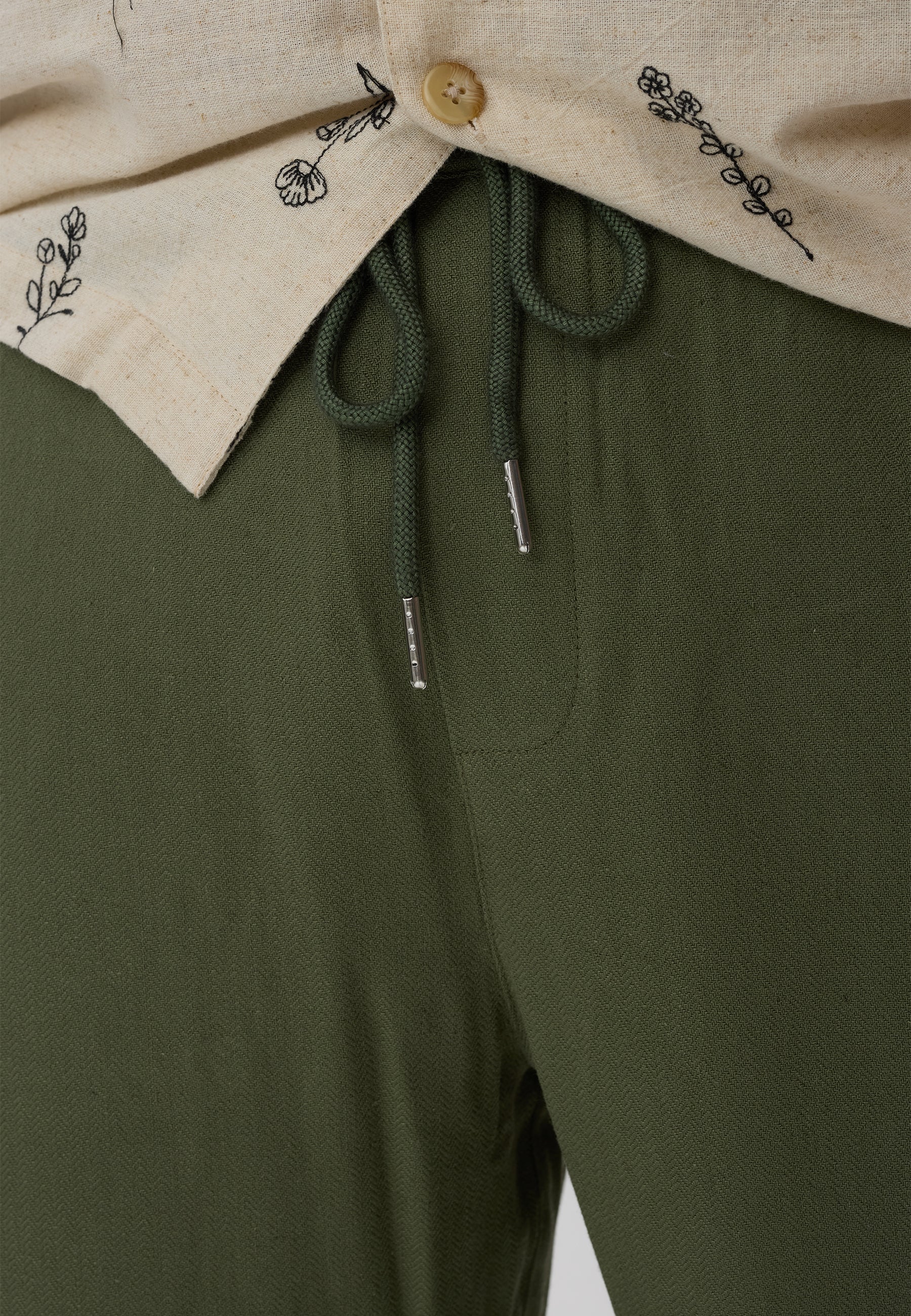 DXNMXRK. DXGaston Pants Olive green