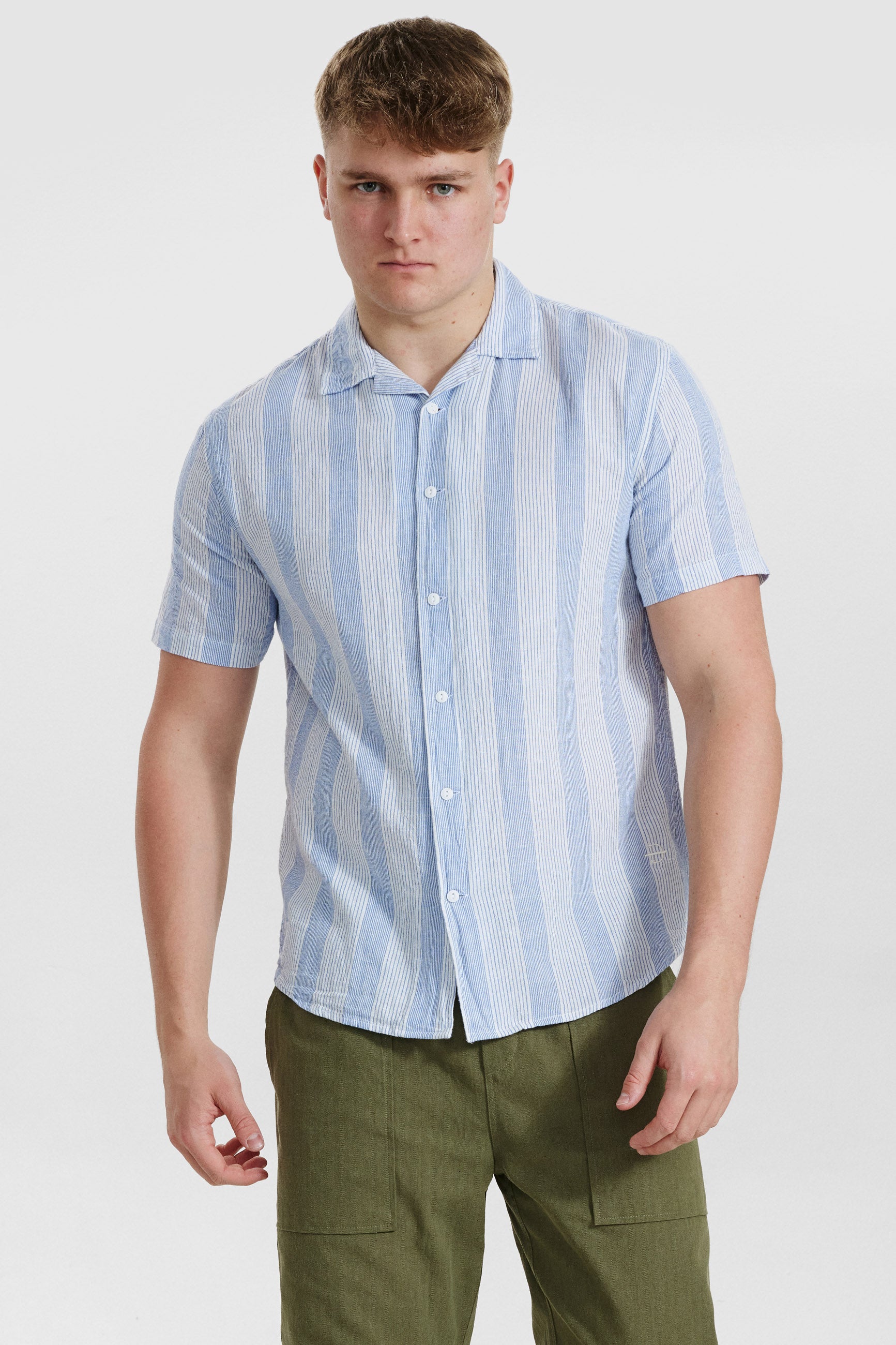 DXNMXRK. DX-Castello Shirt light blue