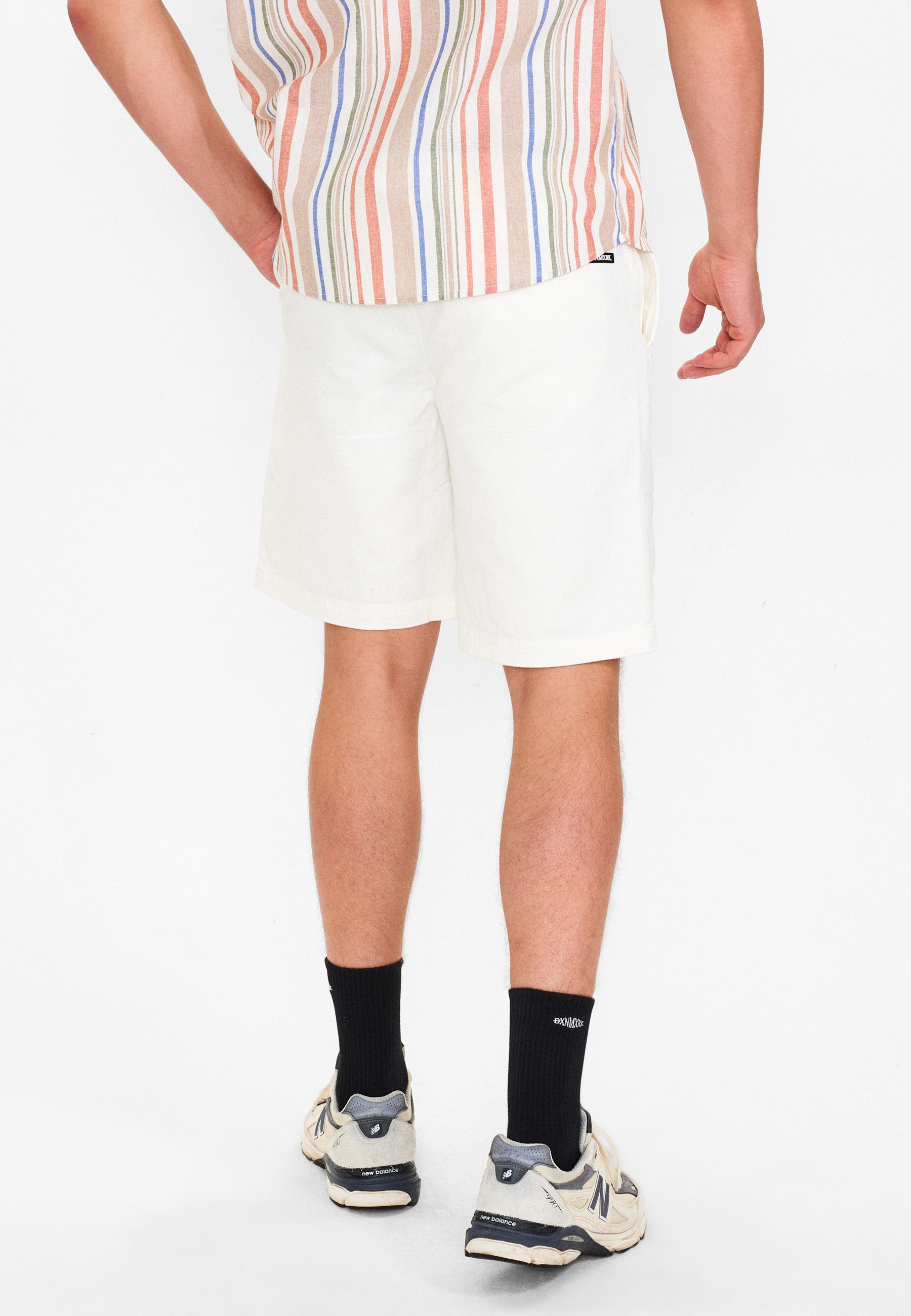 DXNMXRK. DX-Charles Shorts White