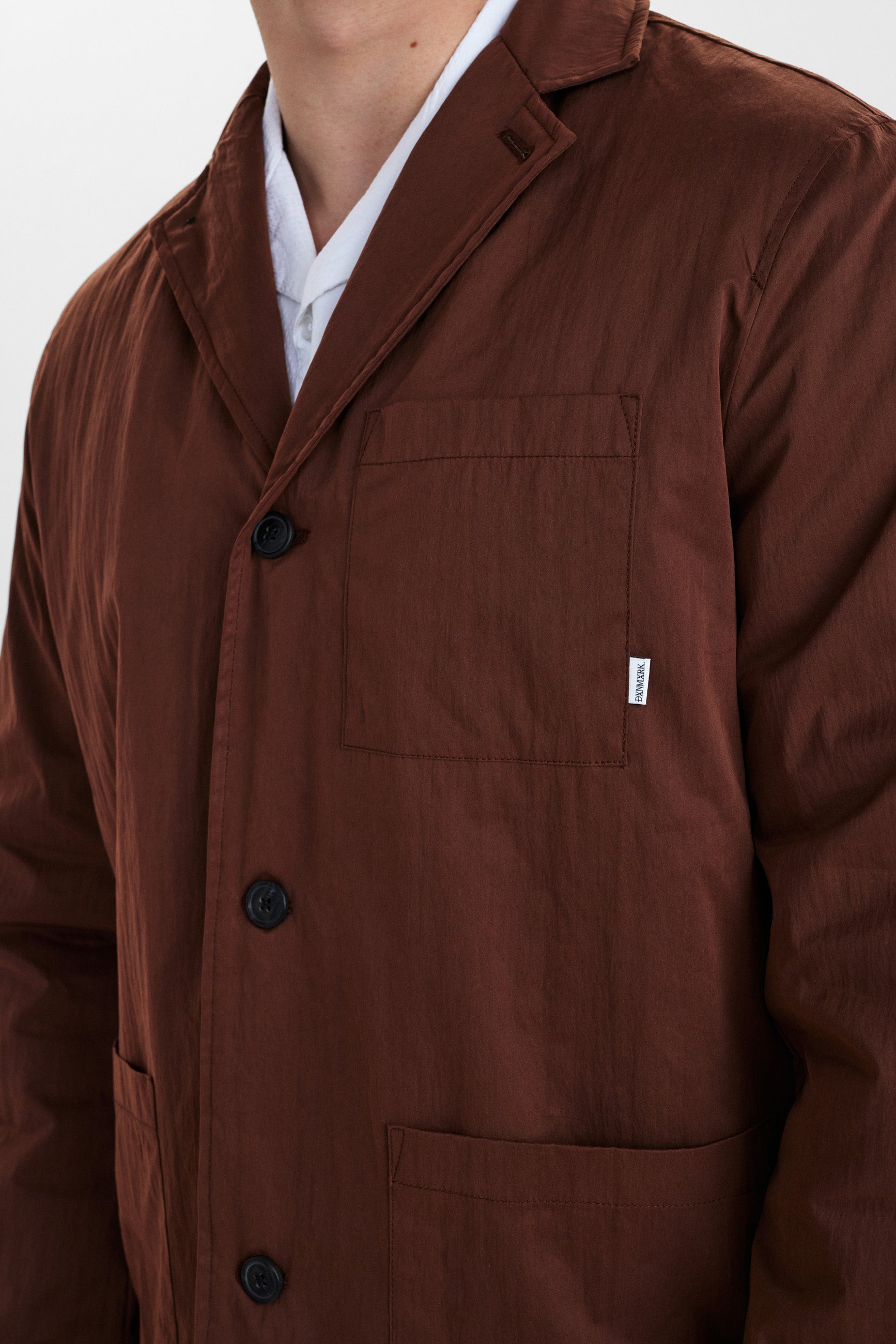 DXNMXRK. DX-Ebu Jacket Dark Brown