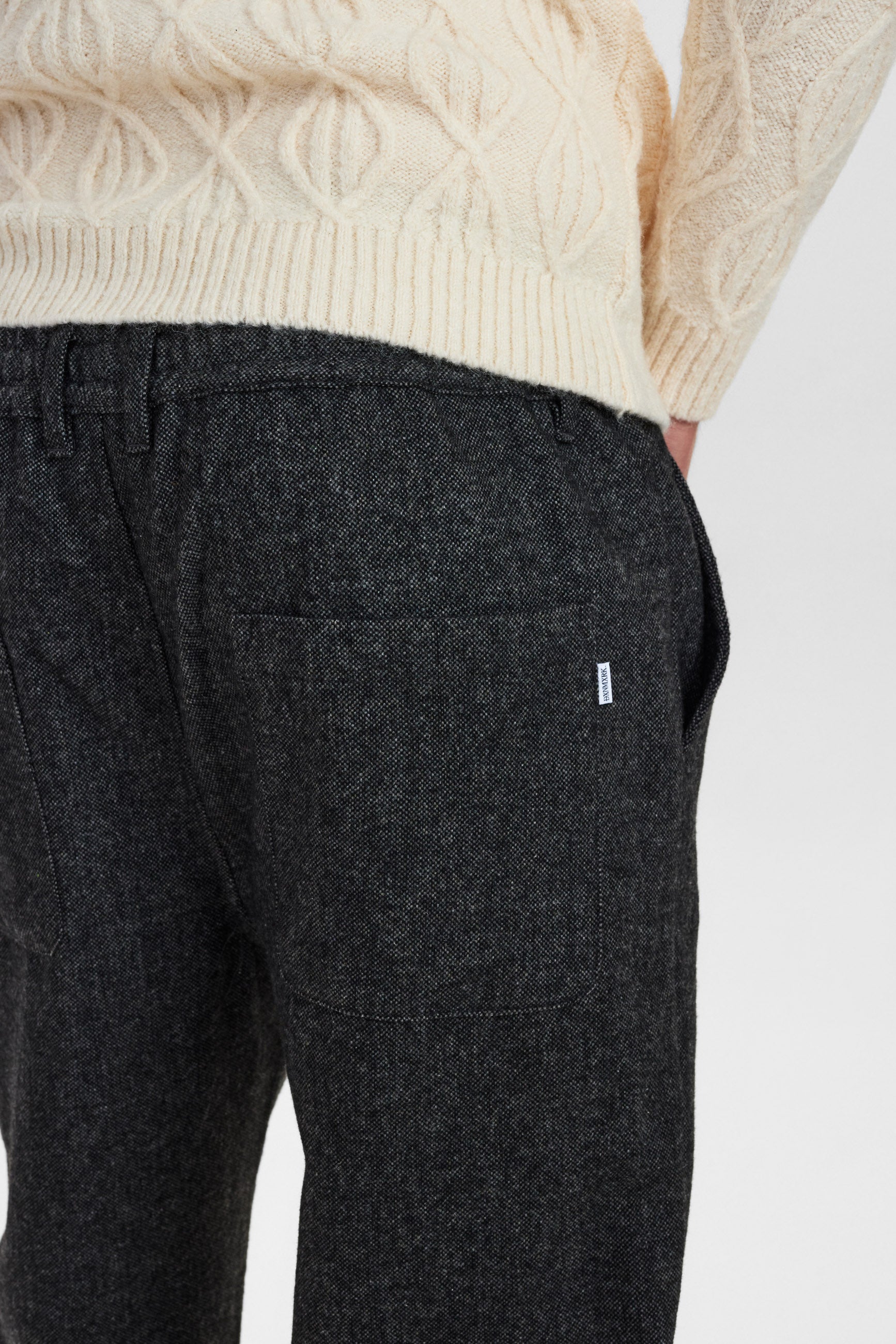 DXNMXRK. DX-Edip Pants Dark grey