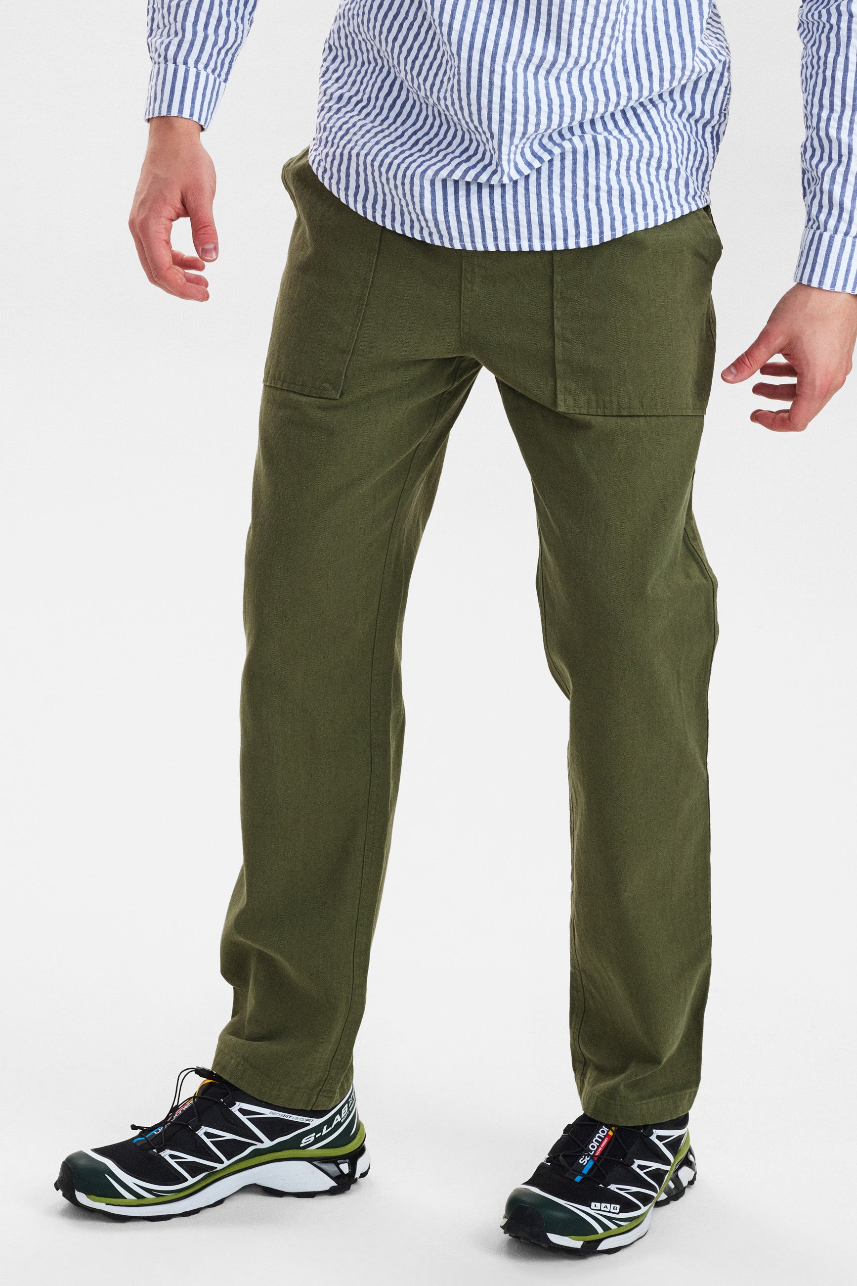 DXNMXRK. DX-Eli Pants Army green