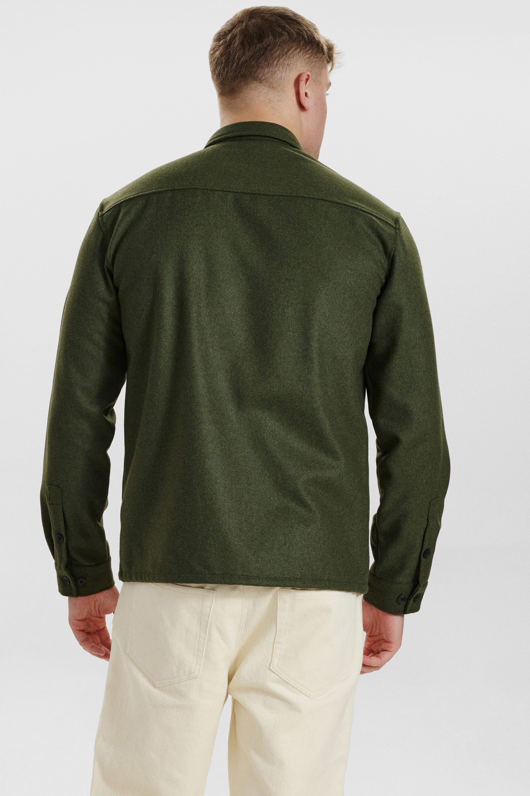 DXNMXRK. DX-Emil Overshirt Army green