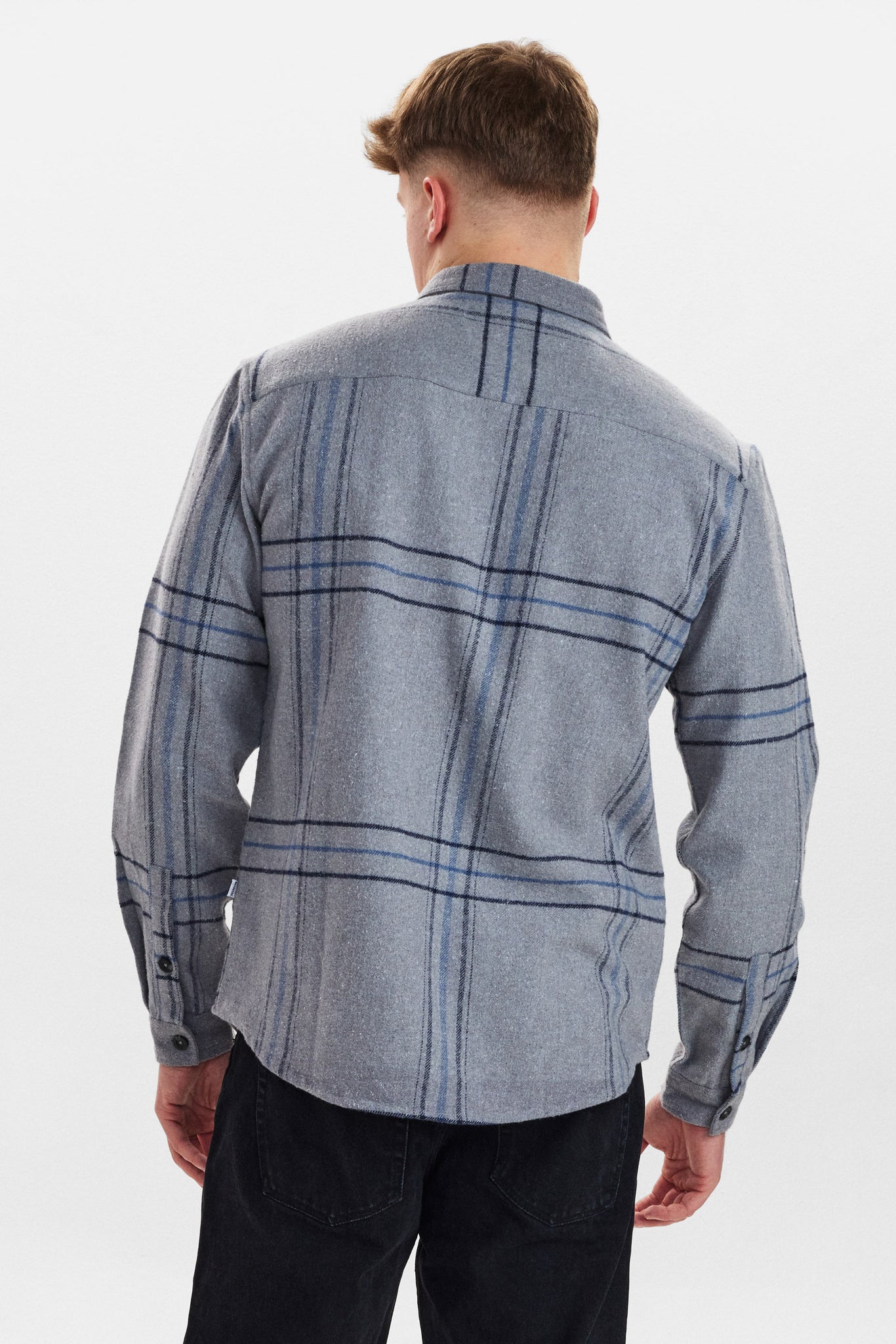 DXNMXRK. DX-Ervin Overshirt Grey