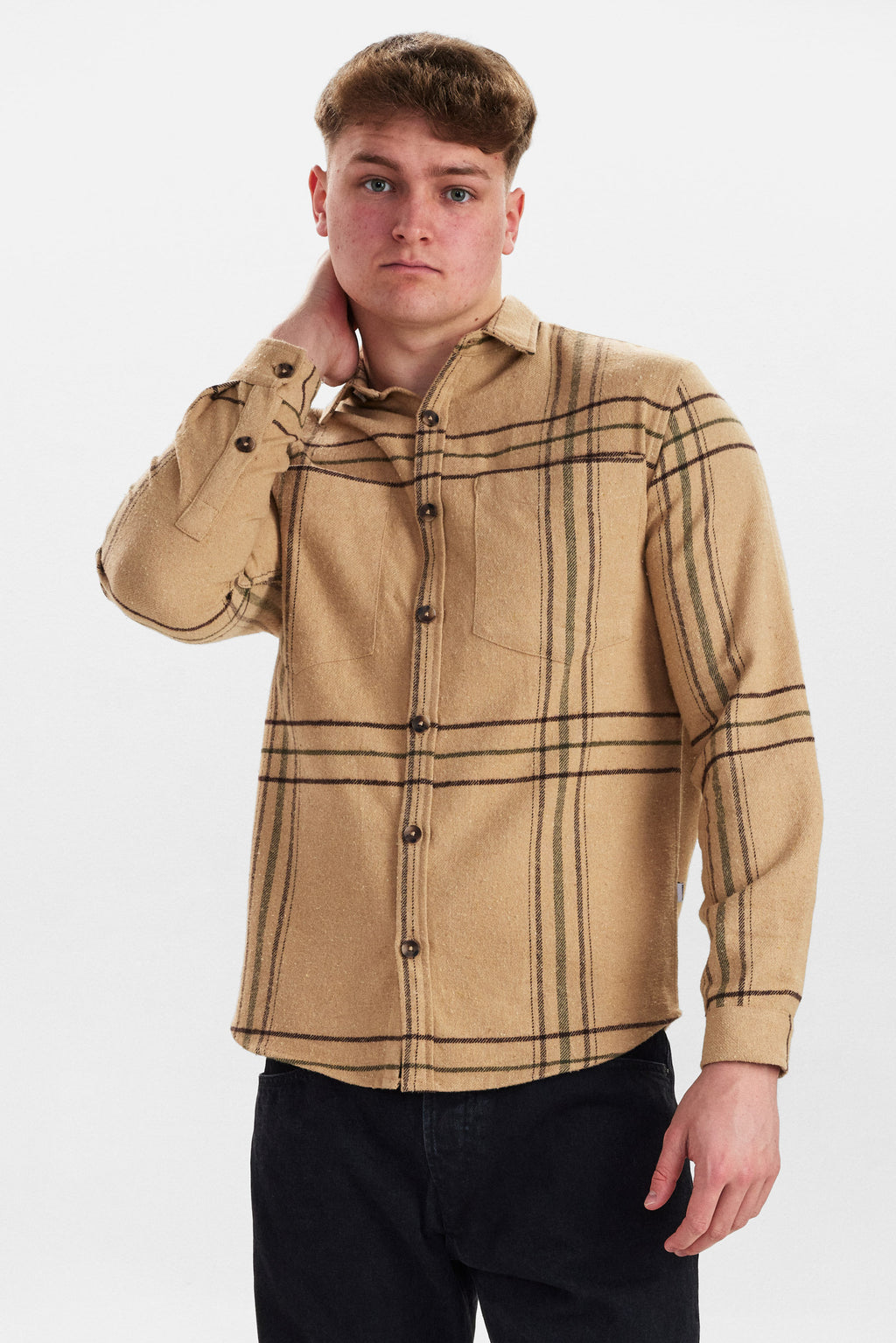 DXNMXRK. DX-Ervin Overshirt biscut