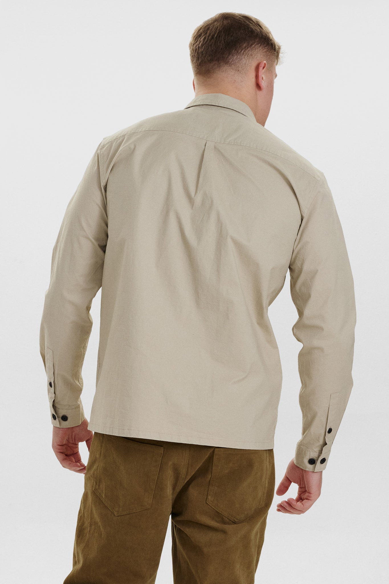 DXNMXRK. DX-espen Overshirt Sand